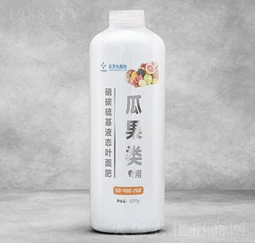 瓜果類專用硝碳硫基液態(tài)葉面肥60-400-260-世紀(jì)云天