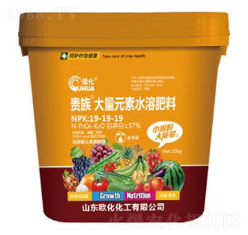 貴族大量元素水溶肥料19-19-19-歐化