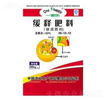 緩釋肥料28-13-12-一遍樂(lè)-嘉豐科技