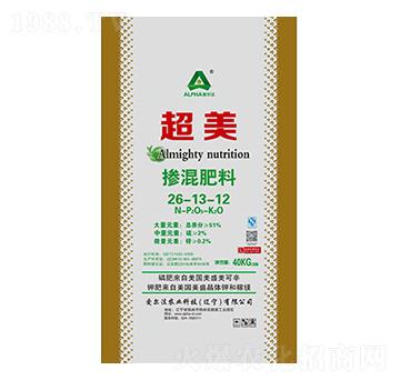 超美摻混肥料26-13-12-愛爾法