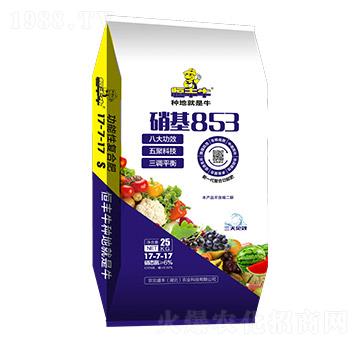 25kg高塔硝硫基復合肥料17-7-17-硝基853-京云盛豐