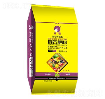 40kg生態(tài)硝硫基復合肥料16-7-18-京云盛豐