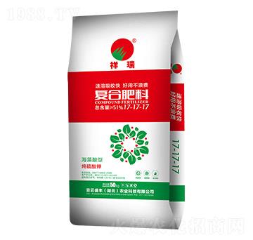 純硫酸鉀復合肥料17-17-17-祥瑞-京云盛豐