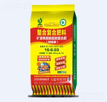 礦源黃腐酸超能螯合肥16-6-20-津大肥業(yè)