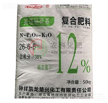 高塔硝硫基復(fù)合肥料26-6-6-農(nóng)科化肥