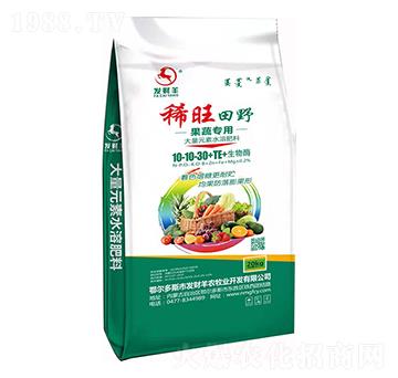 果蔬專(zhuān)用大量元素水溶肥10-10-30+TE-稀旺田野-發(fā)財(cái)羊