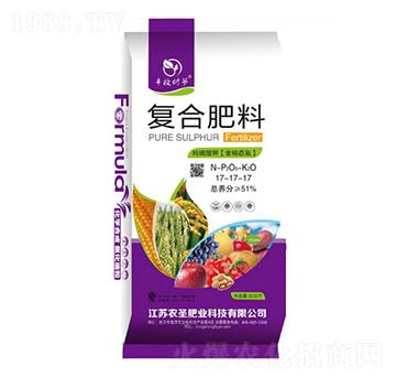 純硫酸鉀復合肥料17-17-17-農(nóng)圣肥業(yè)