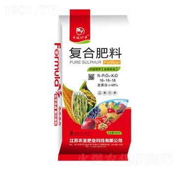 純硫酸鉀復合肥料16-16-16-農(nóng)圣肥業(yè)