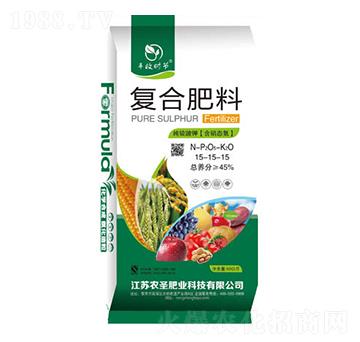 純硫酸鉀復合肥料15-15-15-農(nóng)圣肥業(yè)