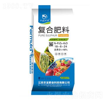 純硫酸鉀復合肥料18-6-24-農(nóng)圣肥業(yè)