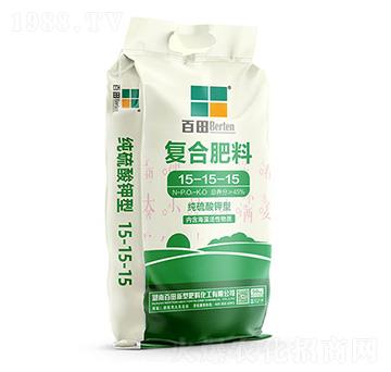 50kg純硫酸鉀型復(fù)合肥料15-15-15-百田