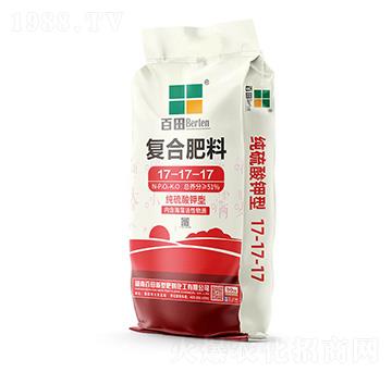 純硫酸鉀型復(fù)合肥料17-17-17-百田