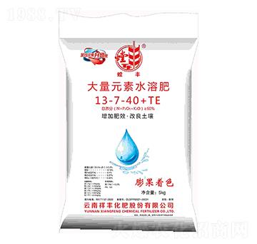 大量元素水溶肥料13-7-40+TE-螳豐-祥豐集團
