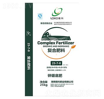 隆科牌新硼底肥25-7-0-隆科農資