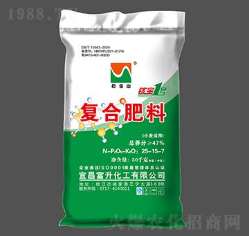 小麥適用復(fù)合肥料25-15-7-鈦寶1號-石寶山-富升化工