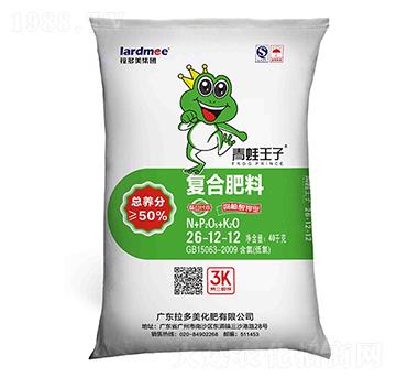 復(fù)合肥料-（26-12-12）腐植酸鉀型-青蛙王子