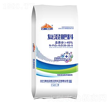 50kg復(fù)混肥料20-20-5-云峰三環(huán)