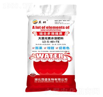 絡合多微提質(zhì)大量元素水溶肥料13-5-40+TE-晨耕-茂盛生物