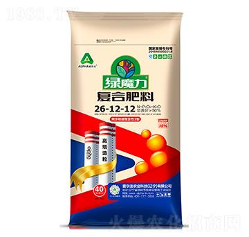 40kg復(fù)合肥料26-12-12-綠魔力-愛爾法