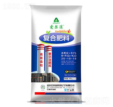復(fù)合肥料25-10-16-愛爾法
