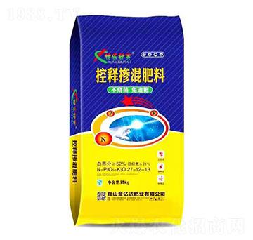 控釋摻混肥料27-12-13-快樂秋天-金億達(dá)肥業(yè)