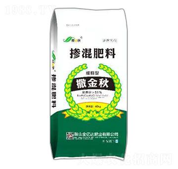40kg緩釋型摻混肥料17-17-17-撒金秋-金億達(dá)肥業(yè)