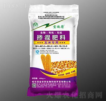 玉米專用摻混肥料18-13-9-宜施得-金農(nóng)科生物