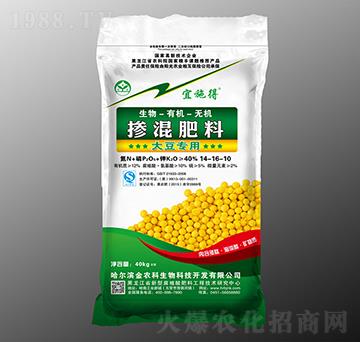 大豆專用摻混肥料14-16-10-宜施得-金農(nóng)科生物