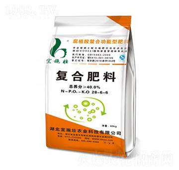 40%氯化鉀復(fù)合肥28-6-6-宜施壯