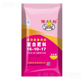 高濃度通用型復(fù)合肥料15-10-17-保利化肥