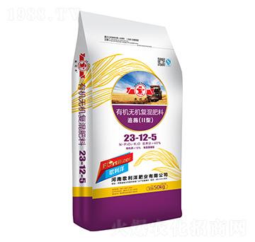 小麥專用海藻寡糖型有機(jī)無機(jī)復(fù)混肥料23-12-5-歌利洋