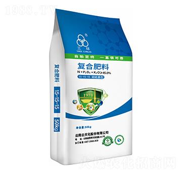硝硫基型復(fù)合肥料15-15-15-三環(huán)-云天化