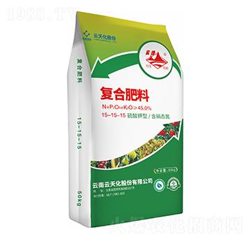 硫酸鉀型復(fù)合肥料15-15-15-云峰化工