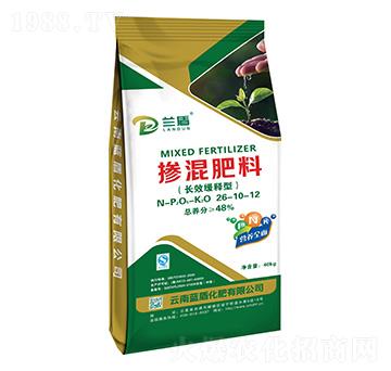 長(zhǎng)效緩釋型摻混肥料26-10-12-藍(lán)盾化肥