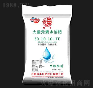 大量元素水溶肥料30-10-10+TE-螳豐-祥豐商貿(mào)