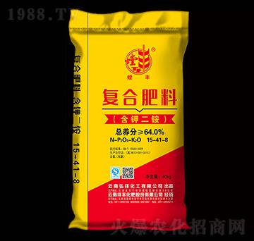 含鉀二銨復(fù)合肥料15-41-8-螳豐-祥豐商貿(mào)