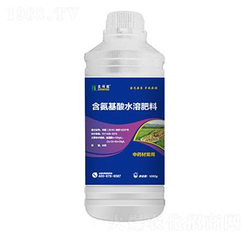 1000g中藥材需用含氨基酸水溶肥料-金可諾