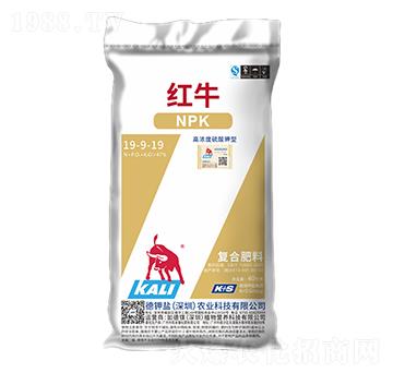 高濃度硫酸鉀型復合肥料19-9-19-紅牛-德鉀鹽農(nóng)業(yè)