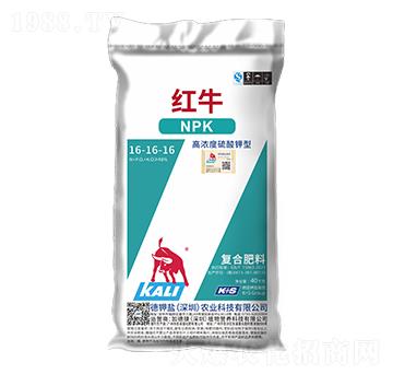 高濃度硫酸鉀型復合肥料16-16-16-紅牛-德鉀鹽農(nóng)業(yè)