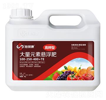 高鉀型大量元素懸浮肥100-250-400+TE-施?？? width=