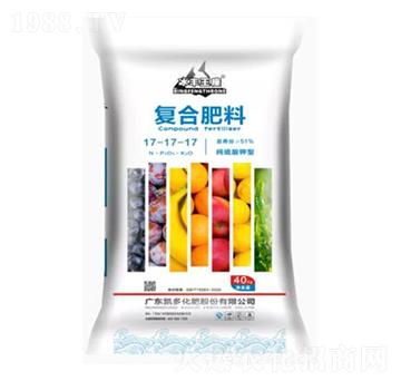 純硫酸鉀型復(fù)合肥料17-17-17-冰豐王座-凱多化肥