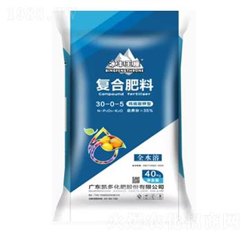 純硫酸鉀型復(fù)合肥料30-0-5-冰豐王座-凱多化肥