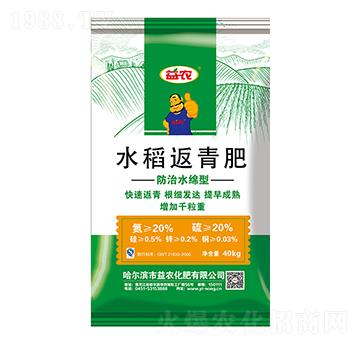 防治水綿型水稻返青肥-益農(nóng)化肥