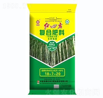 甘蔗專用復(fù)合肥料18-7-20-紅四方