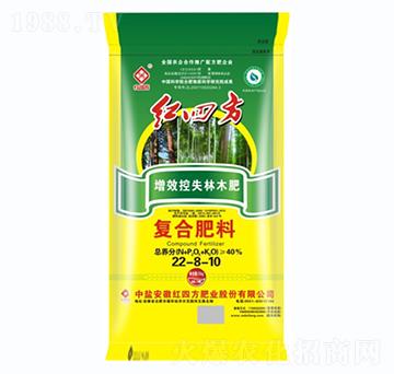 林木專用增效控失復(fù)合肥料22-8-10-紅四方