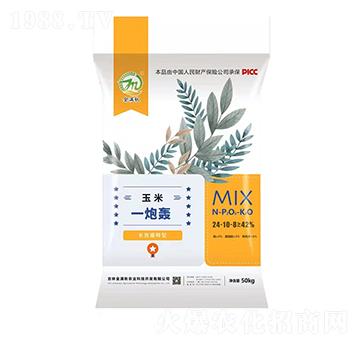 50kg長(zhǎng)效緩釋型玉米一炮轟24-10-8-金滿秋-咱老鄉(xiāng)