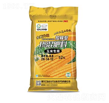 玉米專用摻混肥料26-14-12-秋沃-咱老鄉(xiāng)