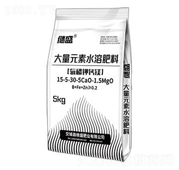 大量元素水溶肥料15-5-30-5CaO-1.5MgO-繼盛肥業(yè)
