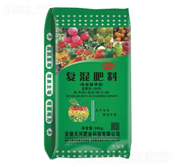 純硫酸鉀型復(fù)混肥料18-7-25-天河肥業(yè)