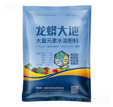 大量元素水溶肥料19-19-19+TE-龍蟒磷化工